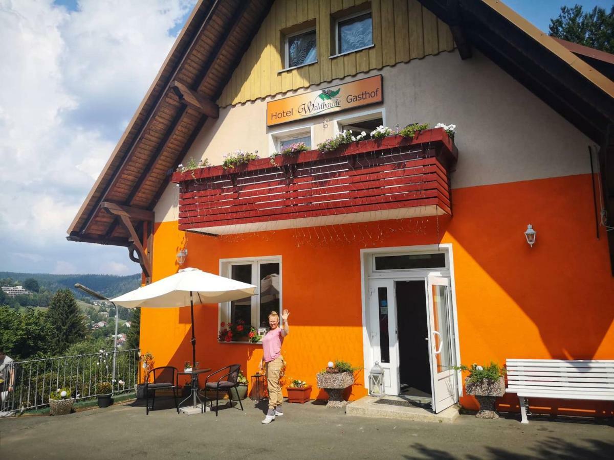 Hotel Pension Waldbaude Warmensteinach Zewnętrze zdjęcie